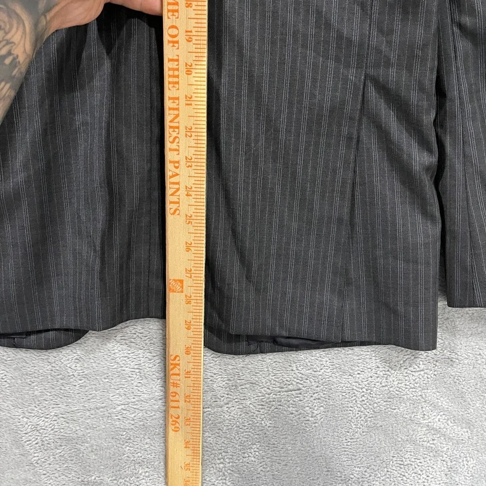 Brooks Brothers Blazer 1818 Milano Saxxon 100% Wool Size 40R Striped Academia‎